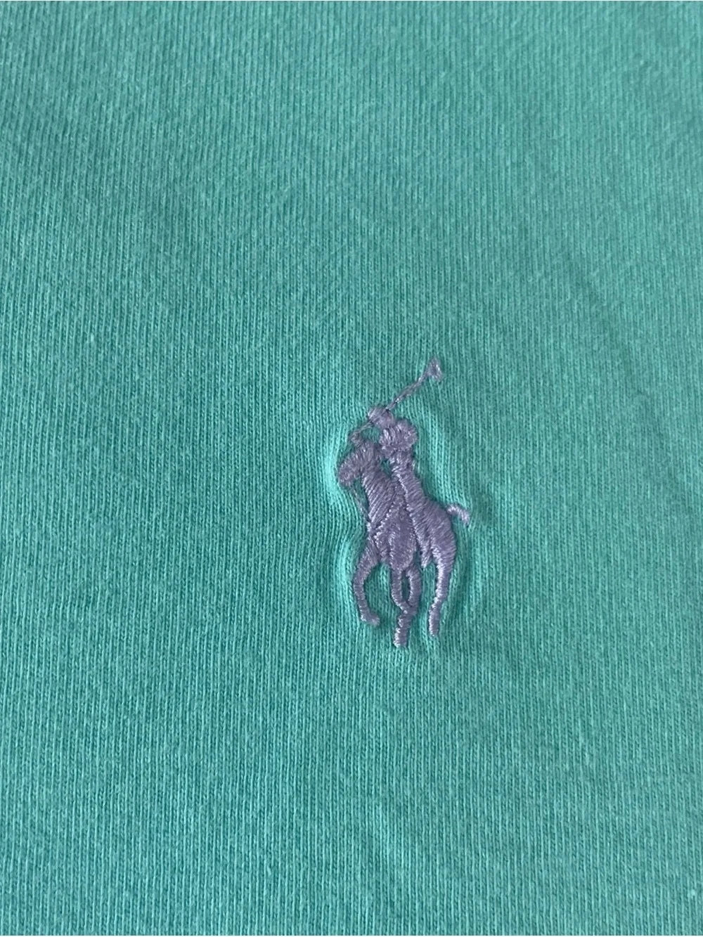 Polo Ralph Lauren Classic Fit V Neck Cotton T-Shirt New Aqua Men’s Size S Pony